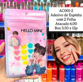 Adesivos de Espinha Hello Mini