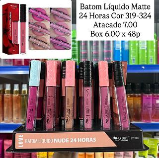 Batom Líquido Matte 24 Horas Max Love