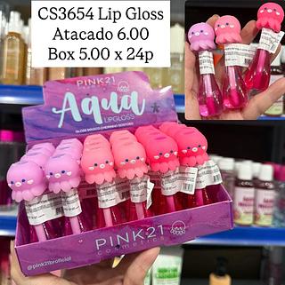 Lip Gloss Aqua Pink 21