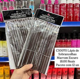 Lápis de Sobrancelhas Pacote com 12 Unidades Huda Beauty
