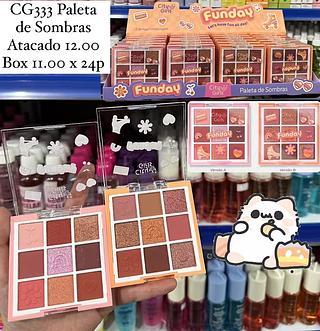 Paleta de Sombras Funday City Girls (Somente Pecas)