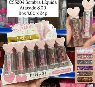 Sombra Líquida Shine Pink 21 (somente peças)