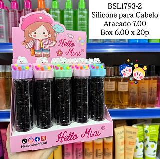 Elástico preto de Cabelo Hello Mini