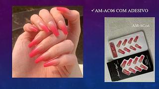 Unhas Postiças Clássicas Amor Anjo