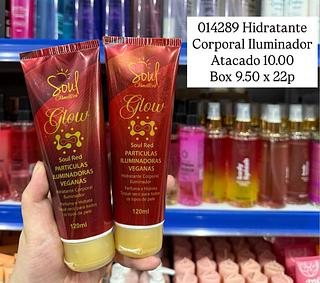 Hidratante Corporal Iluminador Soul Red (validade:08/2027)