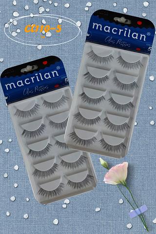 Cílios Postiços 5D 5 Pares Macrilan