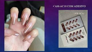 Unhas Postiças Clássicas Amor Anjo