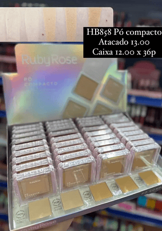 Pó compacto Ruby Rose (somente avulso)