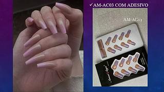 Unhas Postiças Clássicas Amor Anjo