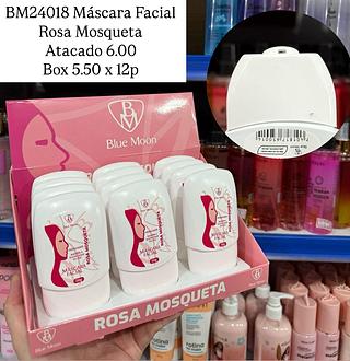 Máscara Facial Rosa Mosqueta Blue Moon