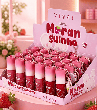 Lip Gloss Moranguinho Vivai