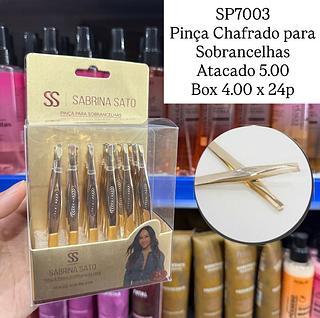 Pinça Chanfrado para Sobrancelhas Sabrina Sato