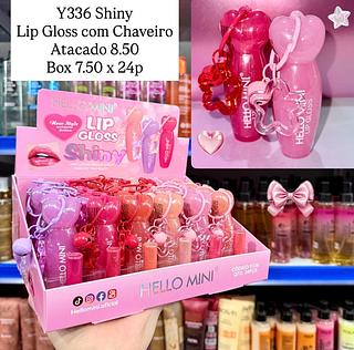 Lip Gloss com Chaveiro Hello Mini