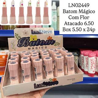 Batom Magíco com Florzinha Lua e Neve