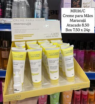 Creme Para as Mãos Maracujá Miss Rôse