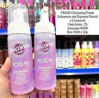 Espuma de Limpeza Cleansing Foam Unicórnio Gum Poran