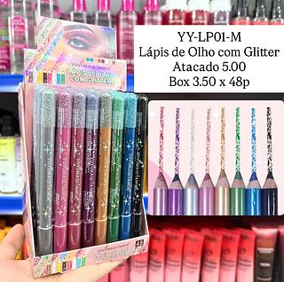 Lápis de Olho com Glitter Yoyo Maquiamor