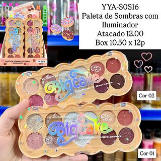 Paleta de Sombras com Iluminador Yoyo Maquiamor