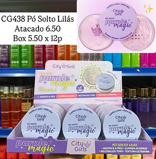 Pó Solto Purple Magic City Girls
