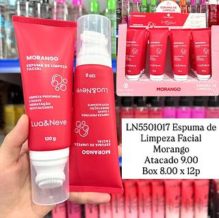 Espuma de Limpeza Facial Morango Lua&Neve