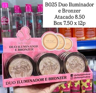 Duo Iluminador e Bronzer Belle Angel