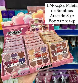 Paleta de Sombras Face Lua e Neve