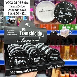 Pó Solto Translúcido Yoyo Maquiamor