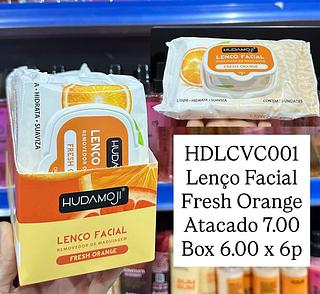 Lenço Facial Fresh Orange Hudamoji