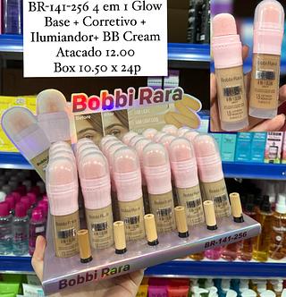 4 em I Glow Base + Corretivo + Ilumiandor + BB Cream Bobbi Rara (kit com últimas 5 peças)