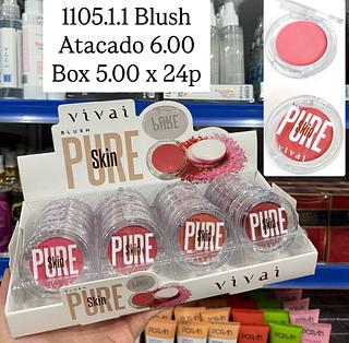 Blush Compacto Pure Skin Vivai