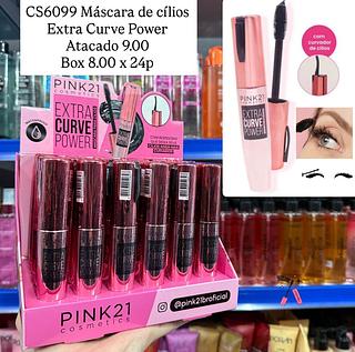 Máscara de Cílios Extra Curve Power Pink 21