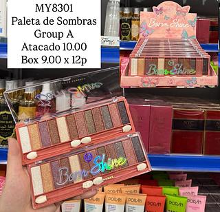 Paleta de Sombras Born Shine Mylife Grupo A