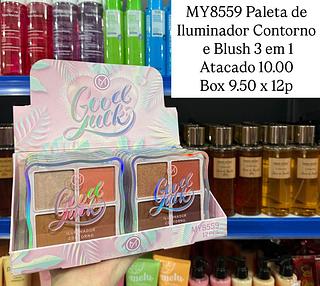 Paleta de Iluminador e Contorno Mylife (somente avulso)