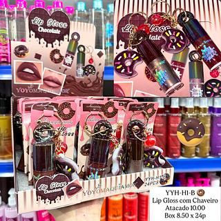 Lip Gloss com Chaveiro Yoyo Maquiamor