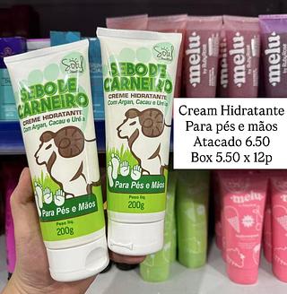 Creme Hidratante Para Pés e Mãos Sebo de Carneiro Soul