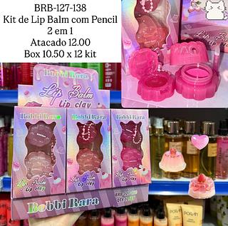 Lip Balm 2 em 1 Bobbi Rara