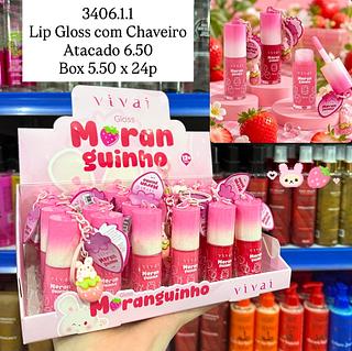 Lip Gloss Moranguinho Vivai