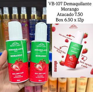 Demaquilante Morango Miss Lary