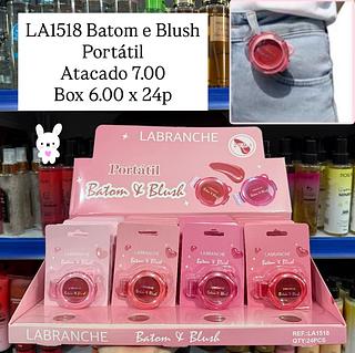Batom e Blush Portátil Labranche