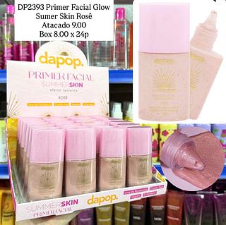 Primer Facial Glow Sumer Skin Rosê Dapop