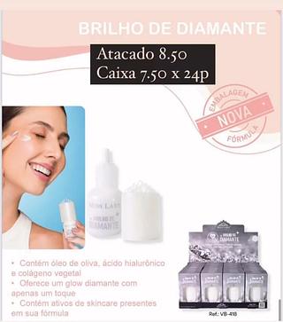 Iluminador Brilho de Diamante Miss Lary