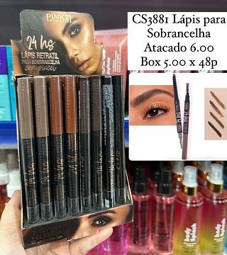 Lápis Retrátil Para Sobrancelha 24 Horas Pink 21 (somente peças)