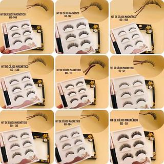 Cílios Postiços 6D 3 Pares Amor Anjo