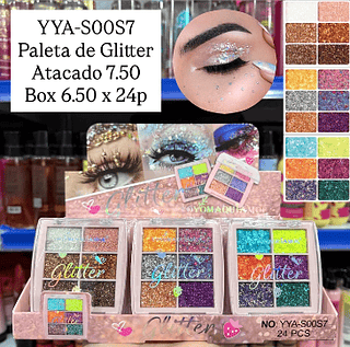 Paleta de Glitter Yoyo Maquiamor