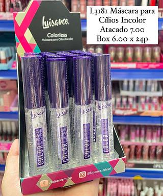 Másca pra Cílios Incolor Colorless Luisance