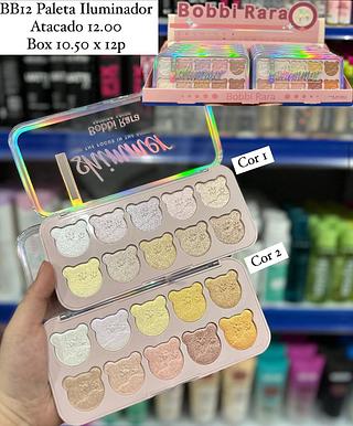 Paleta de Iluminador Ursinho Bobbi Rara (somente peças)