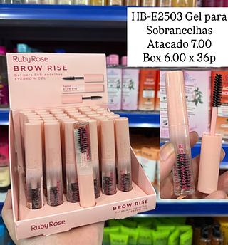 Gel Para Sobrancelhas Incolor Ruby Rose