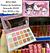 Paleta de Sombras My Melody, Hello Kitty e Kuromi Jummy Ju