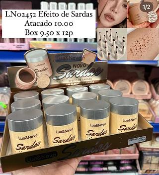 Maquiagem Efeito de Sardas Lua e Neve (somente peças validade 01/2026))