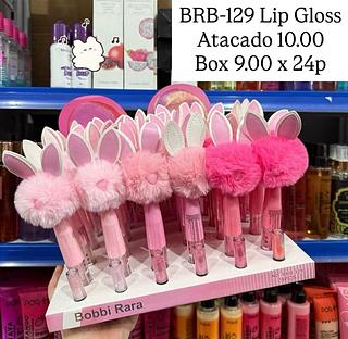 Lip Gloss Shiny Coelhinho Bobbi Rara
